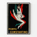 Vintage-Poster Porto Constantino Wanddekoration