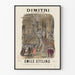 Vintage-Poster „Dimitri“ aus der Oper von Victorin Joncières für Wanddekoration
