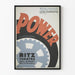 Vintage-Poster „Power“ für Wanddekoration im Industrietheater