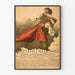 Italienisches Vintage-Poster Prestito Nazionale 5% Netto