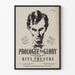 Vintage-Poster Prolog zum Ruhm - Porträt von Lincoln