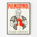 Vintage-Poster Pulmodynol – Wanddekoration für Gesundheit und Schutz der Bronchien