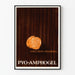 Vintage-Medizinposter PYO-AMPHOGEL Pyogene Infektionen