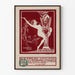 Poster Bal des 4 Z'Arts 1923 Bacchanale à Pompéi - Vintage Wanddekoration