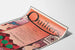 Dekoratives Musik-Poster im Quilters-Stil Patchwork