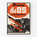 Vintage-Poster "Récupérez les Os" – Retro-Wanddekoration