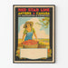 Vintage-Poster der Red Star Line Antwerpen – Kanada über Southampton & Cherbourg