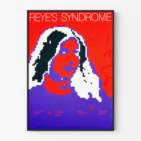 Vintage-Poster zum Reye-Syndrom – Medizinische Wanddekoration