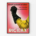 Vintage-Ricilax-Poster, kraftvolle und sanfte Wanddekoration