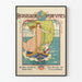 Vintage-Poster Ricksecker Parfüms – Elegante Wanddekoration