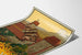 Vintage-Poster Riquewihr Dorf Elsässisch