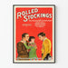 Vintage-Film-Poster Rollsocken - Retro-Kino-Wanddekoration