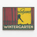 Poster Saharet Wintergarten Stil Art Déco für Wanddekoration im Vintage-Stil — gerahmtes Bild an der Wand