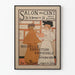 Plakat Salon des Cent - Gesamtausstellung Februar 1896