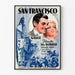 Vintage-Poster von San Francisco mit Clark Gable und Jeanette MacDonald