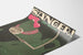 Vintage-Werbeplakat Wybert Gaba mit singendem Hahn