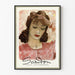 Vintage-Poster Saridon - Illustration einer Frau mit zartem Teint