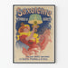 Vintage-Poster Saxoléine Sicherheitsöl – Retro-Wanddekoration