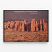 Dekoratives Landschaftsposter vom Arches National Monument in Utah — gerahmtes Bild an der Wand