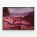 Farbenfroher Landschaftsposter Washington DC — gerahmtes Bild an der Wand