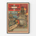 Altes Schweizer Ausstellungsplakat 1896 Genf Wanddekoration Vintage