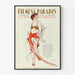 Vintage-Poster Filmen's Paradies Hollywood Los Angeles