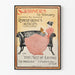 Vintage-Poster Scribner's - Vorlesung und Lebenskunst