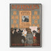 Vintage-Poster Scribner's Magazine Februar - Retro-Wanddekoration