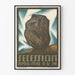 Poster Secession mit Stein- und Lichtmotiv
