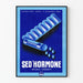 Vintage-Poster Sed'Hormone Neuro-Sedativ – Retro-Wanddekoration