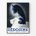 Vintage-Poster Sédosine – Wanddekoration zum Thema Schlaf und Angst