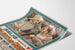 Vintage-Poster Herzen und Masken - Klassische Kinowanddekoration