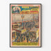 Vintage-Poster Sells Brothers Enormous United Shows - Zirkus und Tiergarten