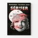 Vintage-Poster Sérifer Wanddekoration Gesundheit