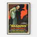 Vintage-Film-Poster Shadows mit Lon Chaney