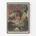 Vintage-Dekorationsposter Sigurd Oper in 4 Akten