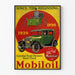 Vintage-Poster MobilOil Ford 1898-1929 – Retro-Autowanddekoration