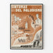 Vintage-Poster Symptome des Malaria-Syndroms Wanddekoration