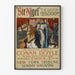 Vintage-Poster Sir Nigel von Conan Doyle für Wanddekoration