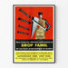 Vintage-Poster Sirop Famel – Werbe-Wanddekoration für Lungengesundheit