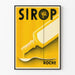 Vintage-Werbeplakat für Sirup Roche