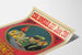 Vintage-Poster Flammende Feuer – Retro-Wanddekoration Kino