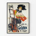 Vintage-Poster Société du Gaz Acétylène Wanddekoration