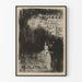 Vintage-Poster des Theaters Solness der Bauherr