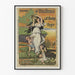 Vintage-Poster Quelle La Véritable des Becken von Vichy nach Saint-Yorre