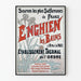 Vintage-Poster Enghien-les-Bains mit schwefelhaltigen Quellen Frankreich