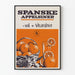Vintage-Poster spanischer Orangen Vitamin C