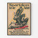 Vintage-Poster Spartakus bei der Arbeit – Historische Wanddekoration
