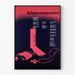 Vintage-Poster Atelier über Blutdruckmessgeräte – Medizinische Wanddekoration