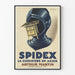 Vintage-Poster Spidex Die Köchin aus Stahl Arthur Martin
